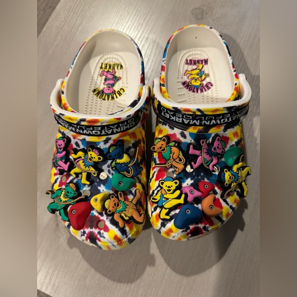 Limited edition Grateful Dead crocs